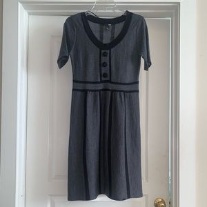 Retro style sweater dress